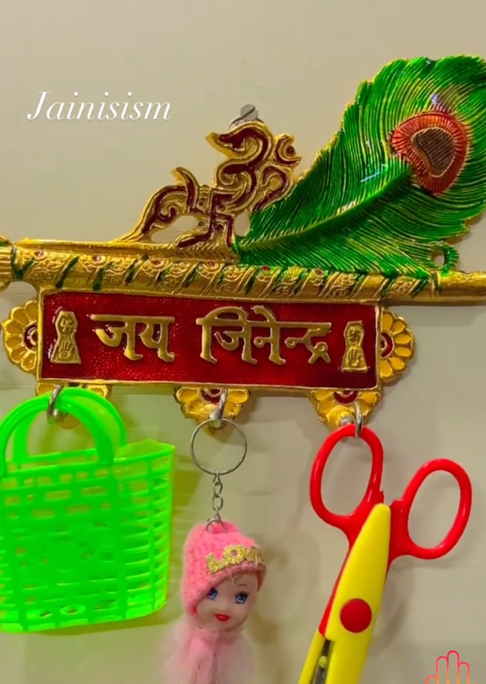 Jai Jinendra key hanging