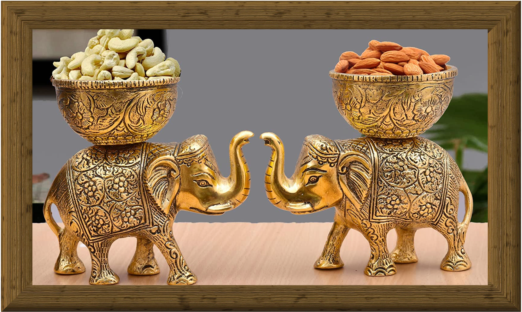 Bhartiya Saugat Elephant Bowl Pair